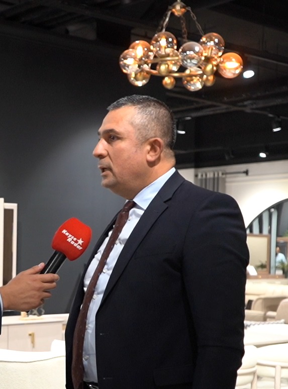 Ladin Mobilya Satış ve Pazarlama Müdürü Karaali, “Güçlü ve dinamik yapımızla fuardayız”